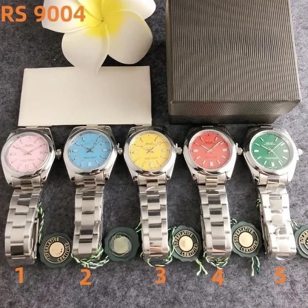 Design Yellow Dial Stainless Steel Chronometer Watch Watches - 13