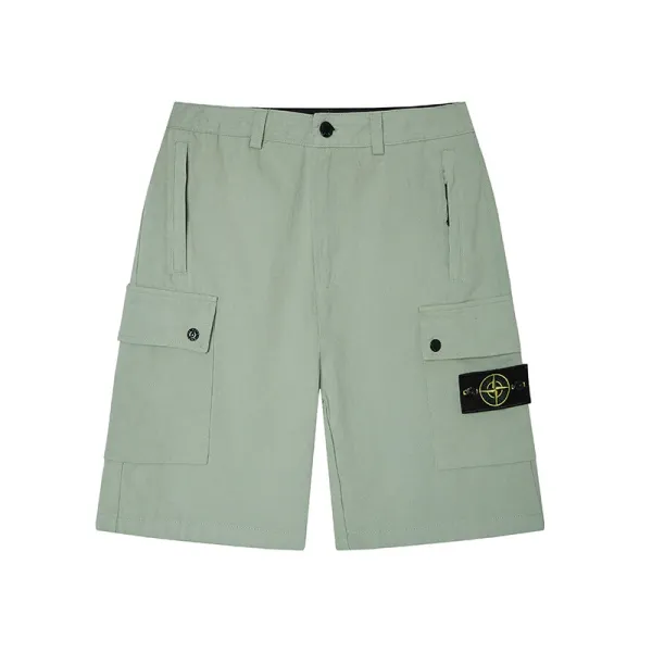 Stone Island Cargo Shorts Sage Green - 1