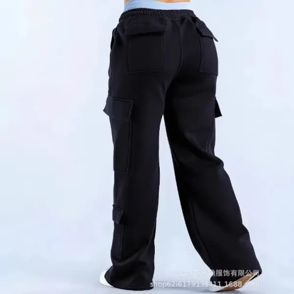 Design Cargo Pants Black - 1