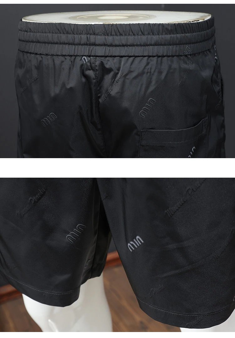 Philipp Plein Logo-Print Satin Shorts Beige - 15