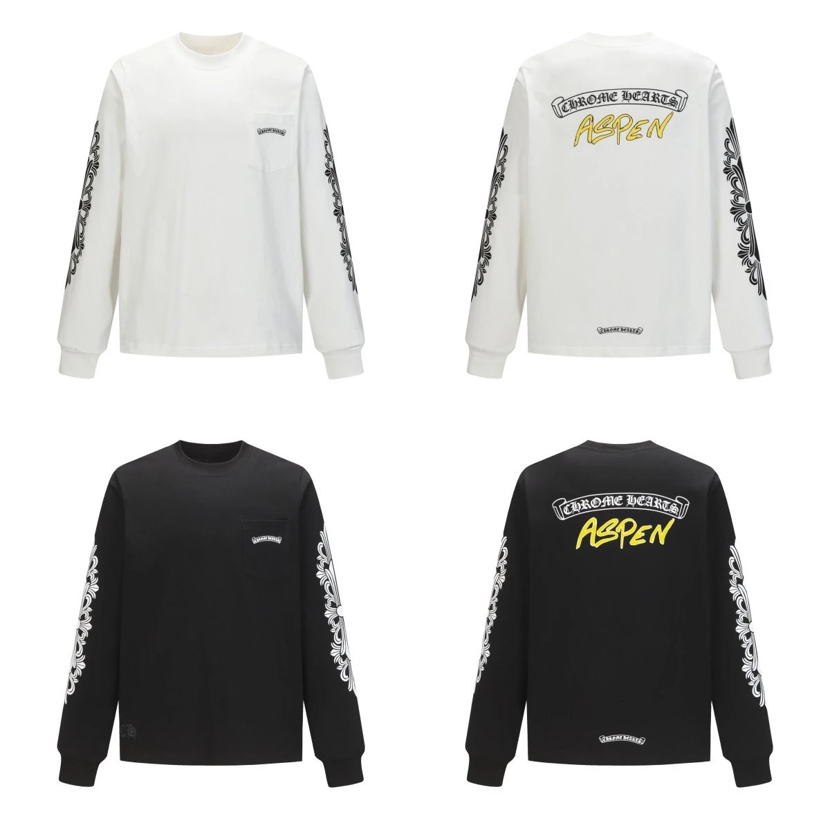 Chrome Hearts Long Sleeve T-Shirt White - 23