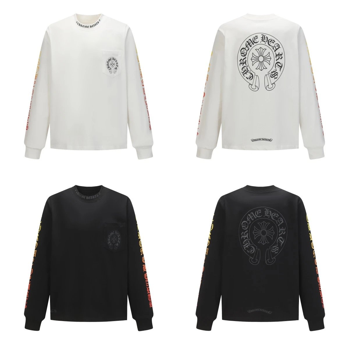 Chrome Hearts Long Sleeve T-Shirt White - 35