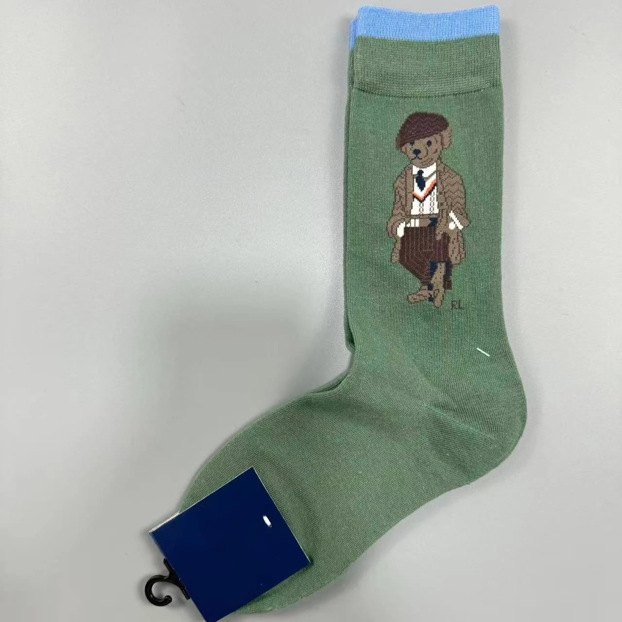 Polo Ralph Lauren Bear Socks Green - 1