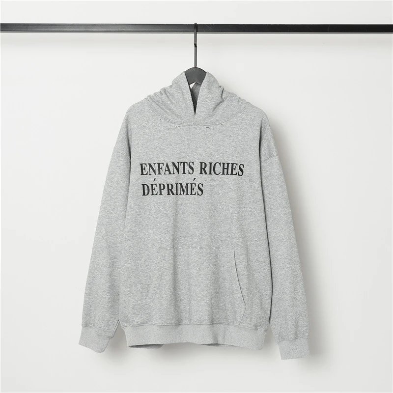 Enfants Riches Déprimés Graphic Hoodie Gray