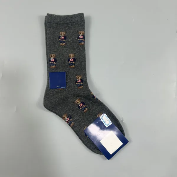 Polo Ralph Lauren Bear Logo Socks Navy - 9