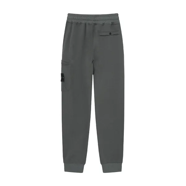 Stone Island Logo Patch Sweatpants Light Blue - 15