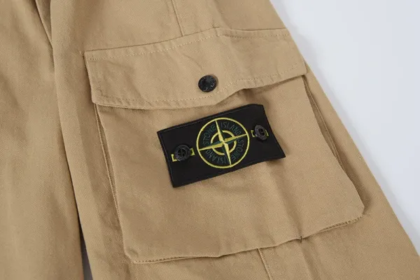 Stone Island Logo Patch Sweatpants Light Blue - 38