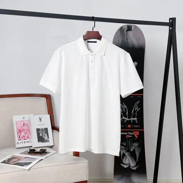 Design Classic Black Polo Shirt Tops.polo - 4
