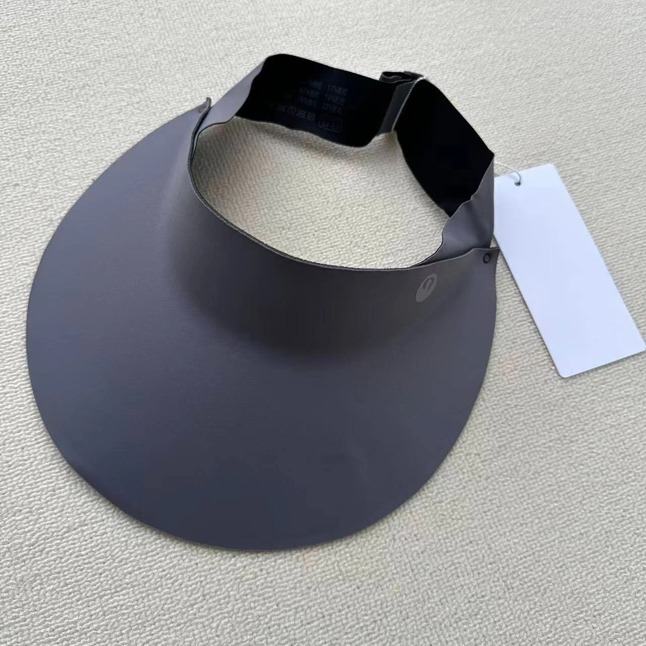 Lululemon UV Sun Visor Charcoal Gray Accessories Hats - 1