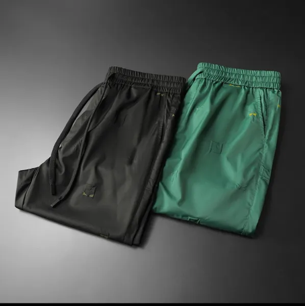 Fendi FF Logo Print Nylon Shorts Black - 2