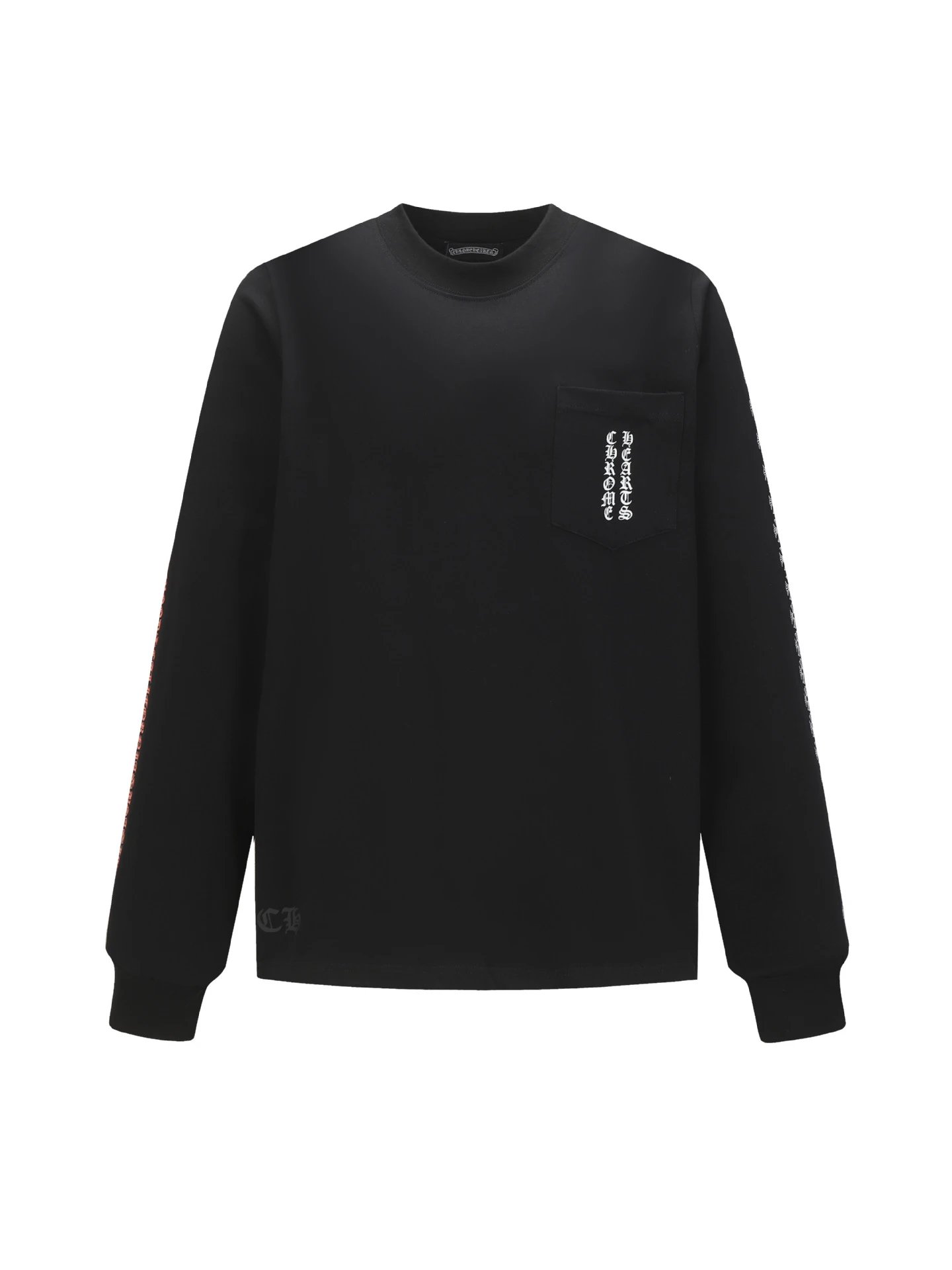 Chrome Hearts Long Sleeve Tee Black T-Shirts - 20