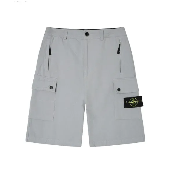 Stone Island Cargo Shorts Gray - 1