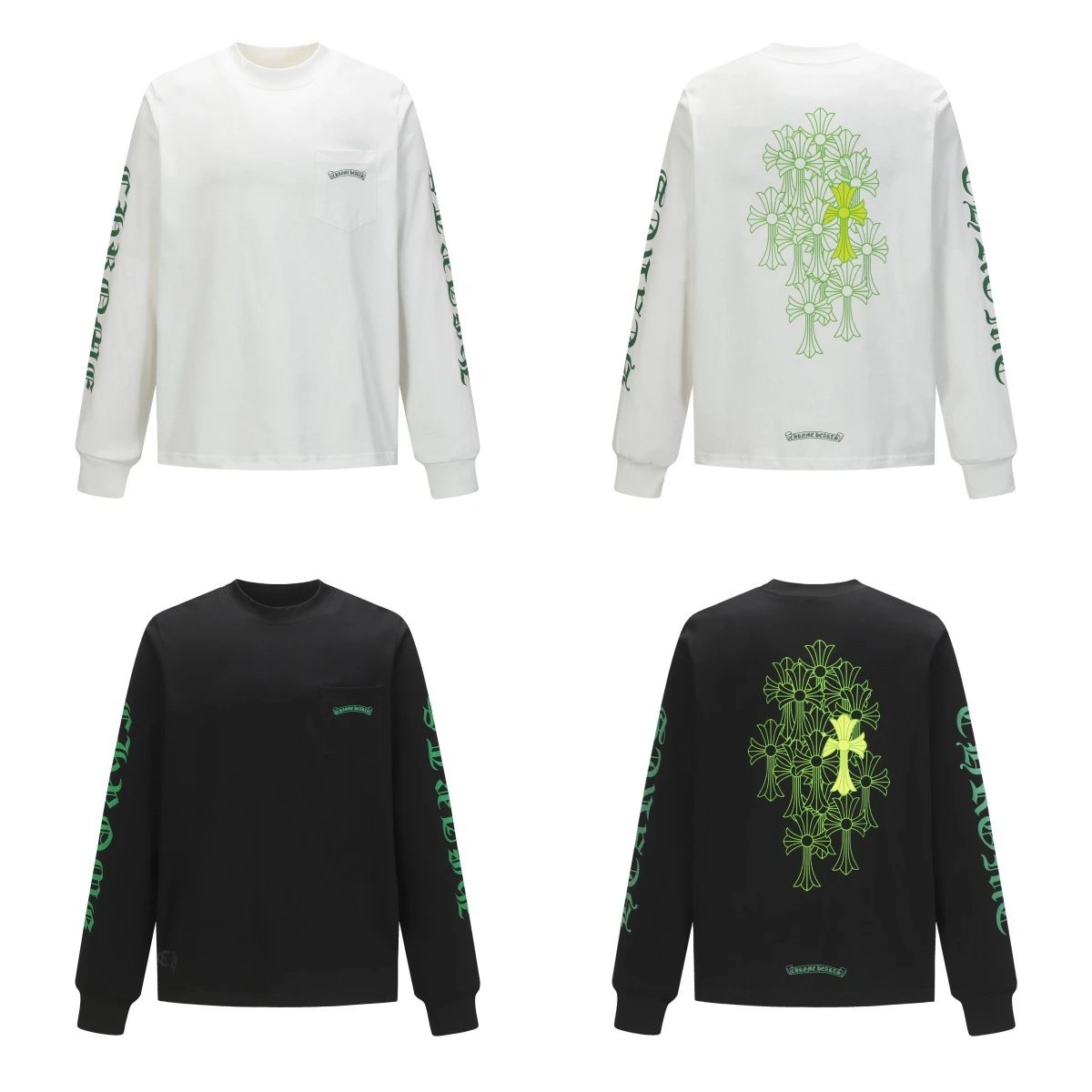Chrome Hearts Long Sleeve T-Shirt White - 19