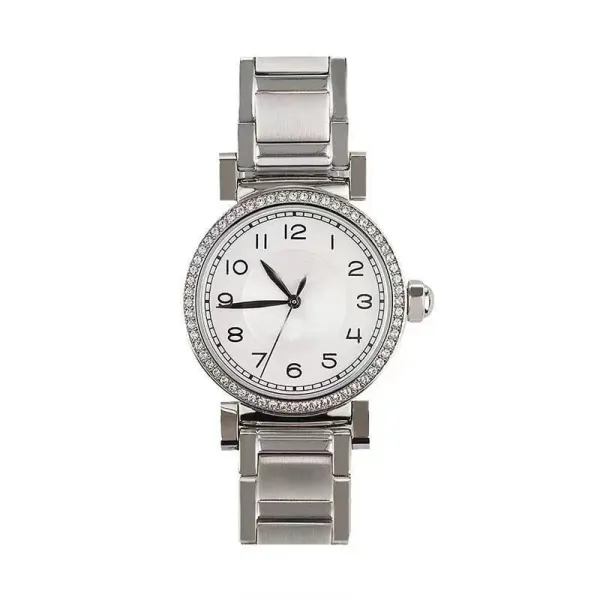 Design Rose Gold Crystal-Embellished Dial Watch Watches - 5