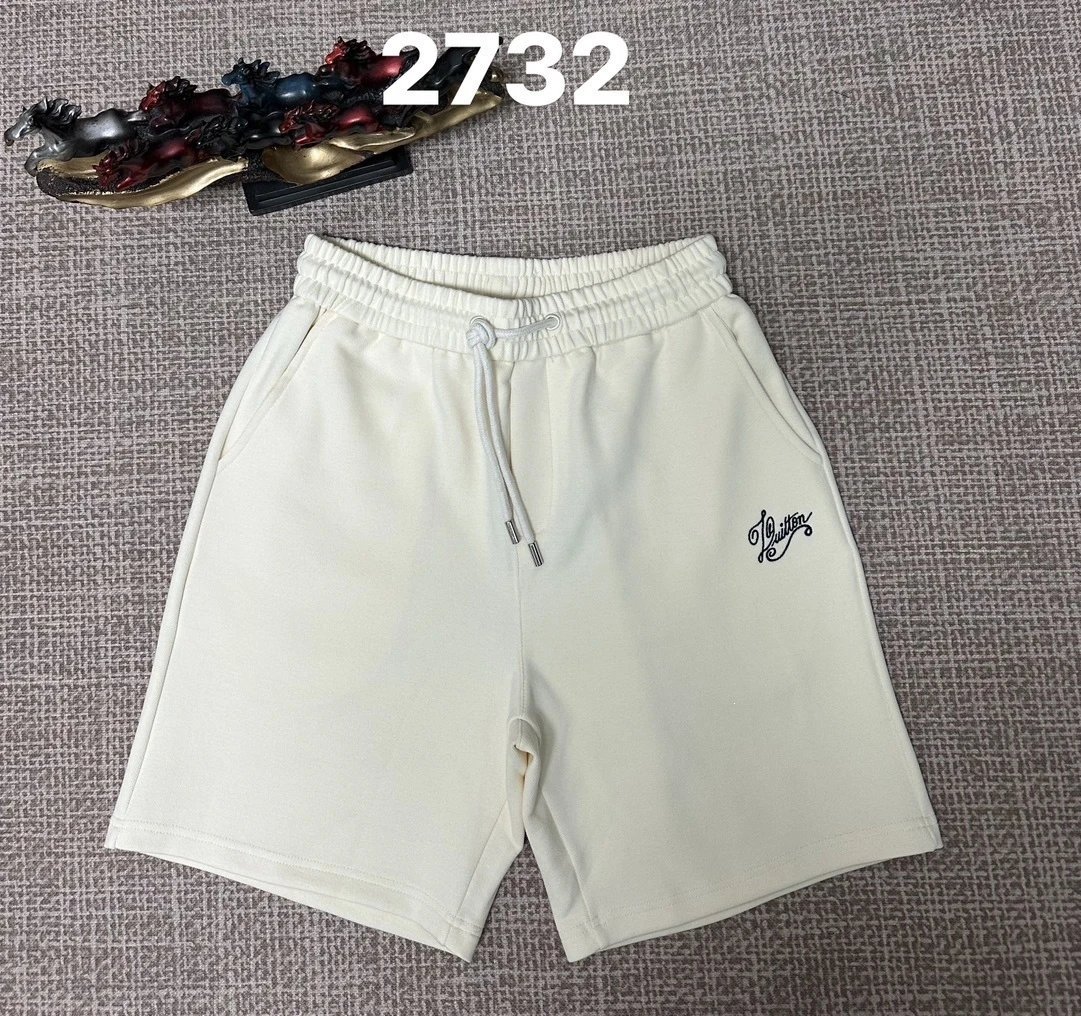 Moncler Logo Stripe Shorts Beige - 26