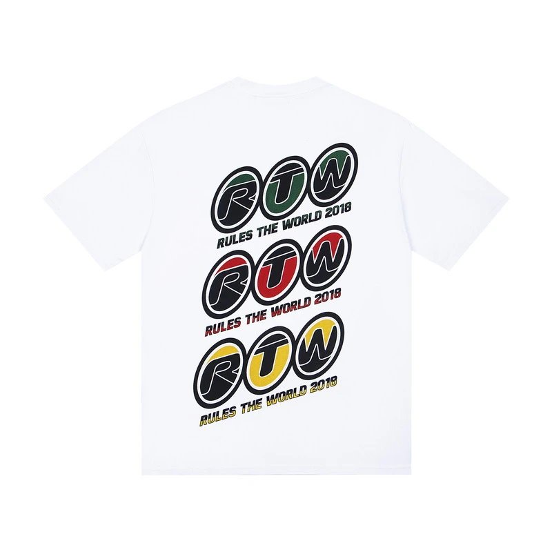 Denim Tears Floral Logo T-Shirt Navy - 3