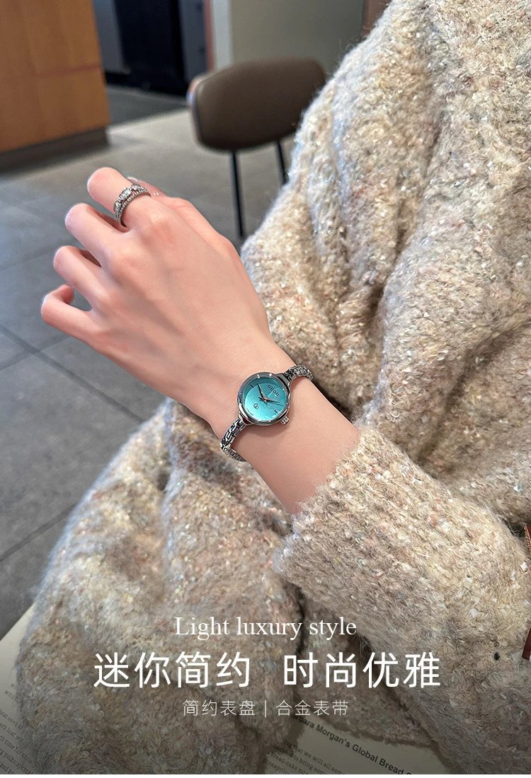 Gucci GUOU Silver-Tone Minimalist Link Bracelet Watch Watches - 3