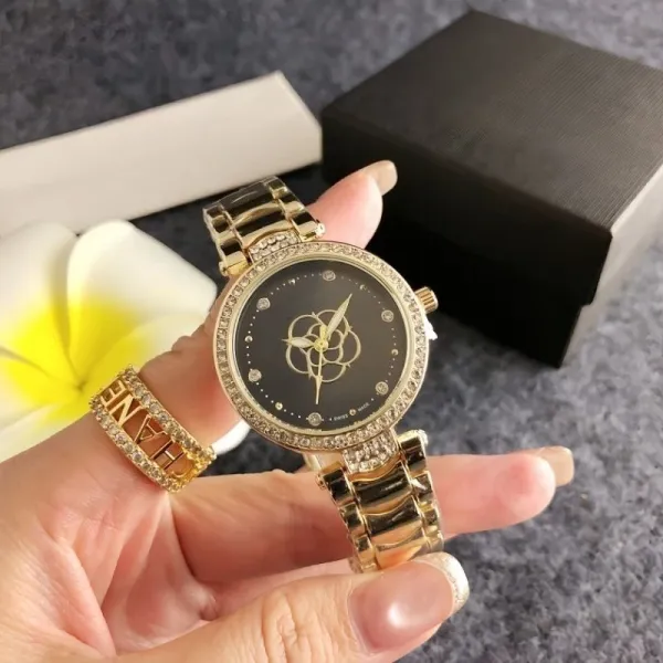 Chanel J12 Watch Black Dial Crystal-Embellished Steel Watch Watches - 4
