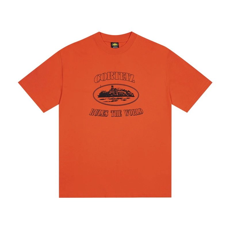 Denim Tears Floral Logo T-Shirt Navy - 30