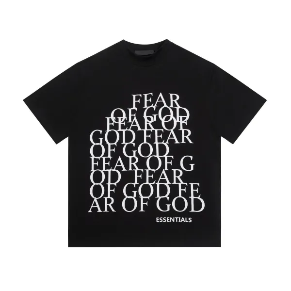 Fear of God Essentials Fear of God Print White T-Shirt - 12