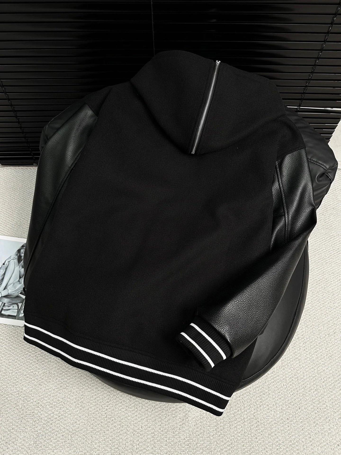 Givenchy Varsity Jacket Red and White Outerwear.jacket - 18