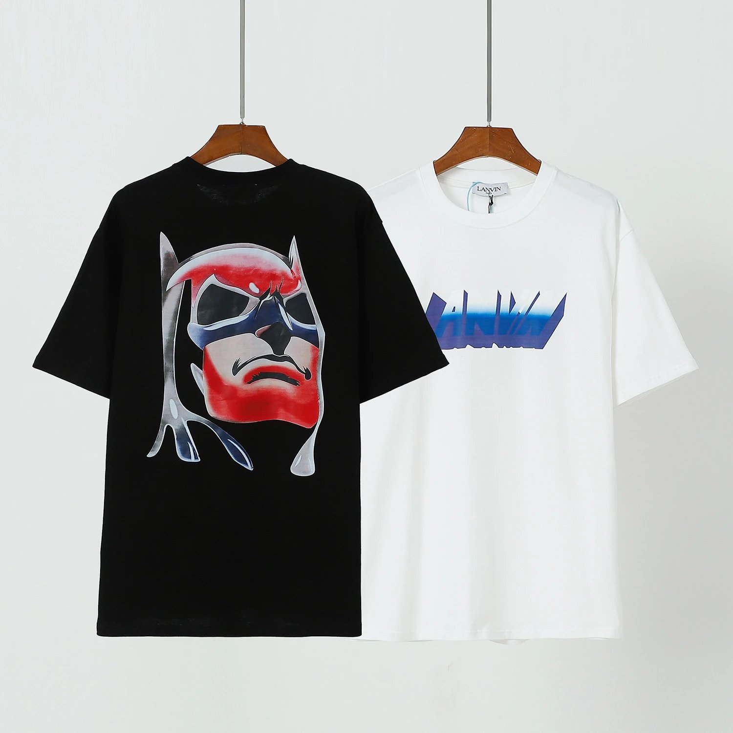 Lanvin x Gallery Dept Art On Display Paint Splatter Beige T-Shirt - 20