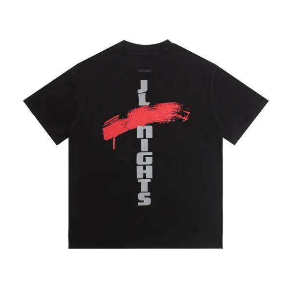 Fear of God Essentials Fear of God Print White T-Shirt - 43
