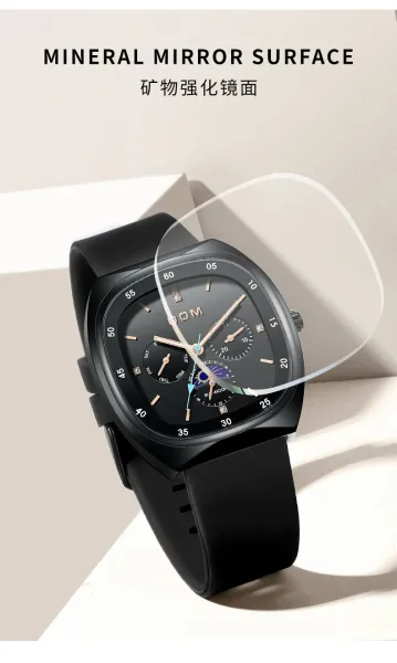 Design DOM Debo Dema Black Dial Brown Leather Watch Watches - 16