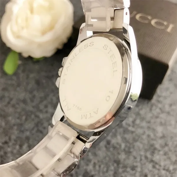 Gucci G-Timeless Inspired Quartz Watch Silver Red Green Watches - 10