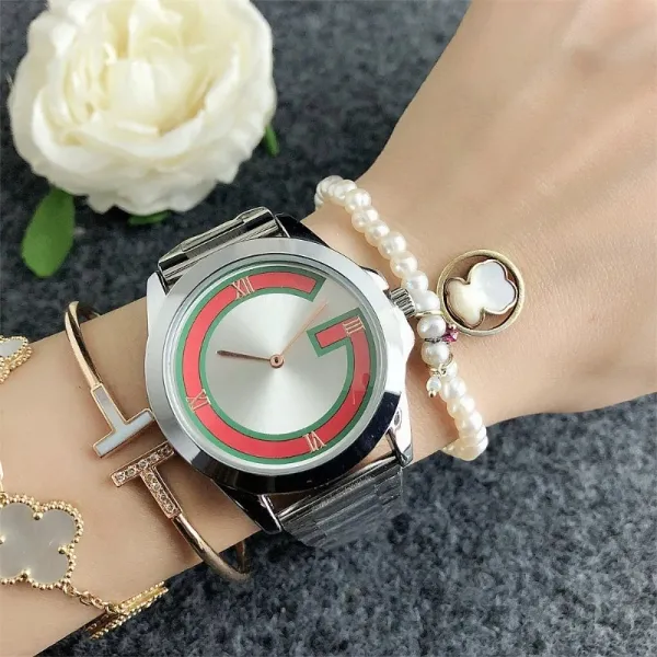 Gucci G-Timeless Inspired Quartz Watch Silver Red Green Watches - 7