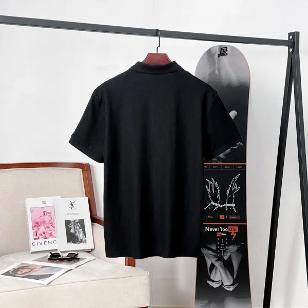 Design Classic Black Polo Shirt Tops.polo - 7