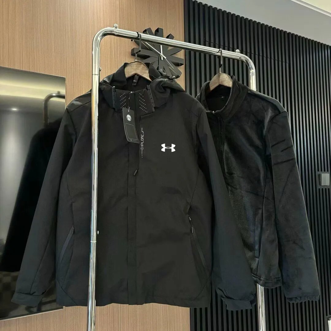 Under Armour Gray Outerwear.jacket - 6