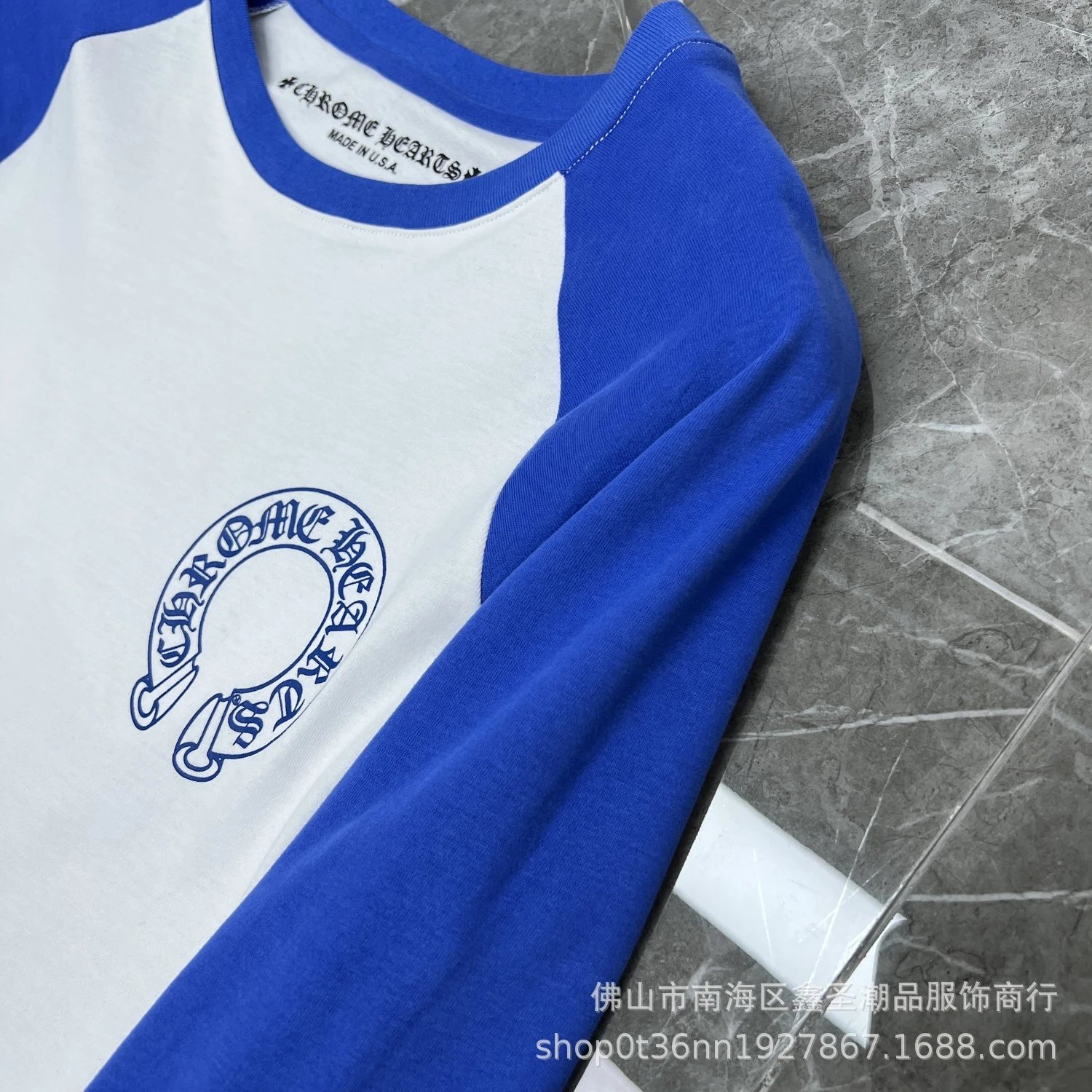 Chrome Hearts Cross Embroidery Long Sleeve Tee Black T-Shirts - 6
