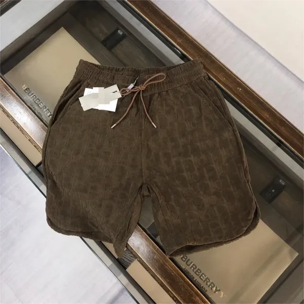 Dior Oblique Corduroy Shorts Brown - 8