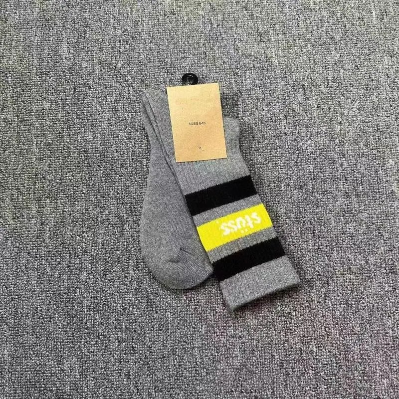 Stussy Logo Socks Black Socks - 5