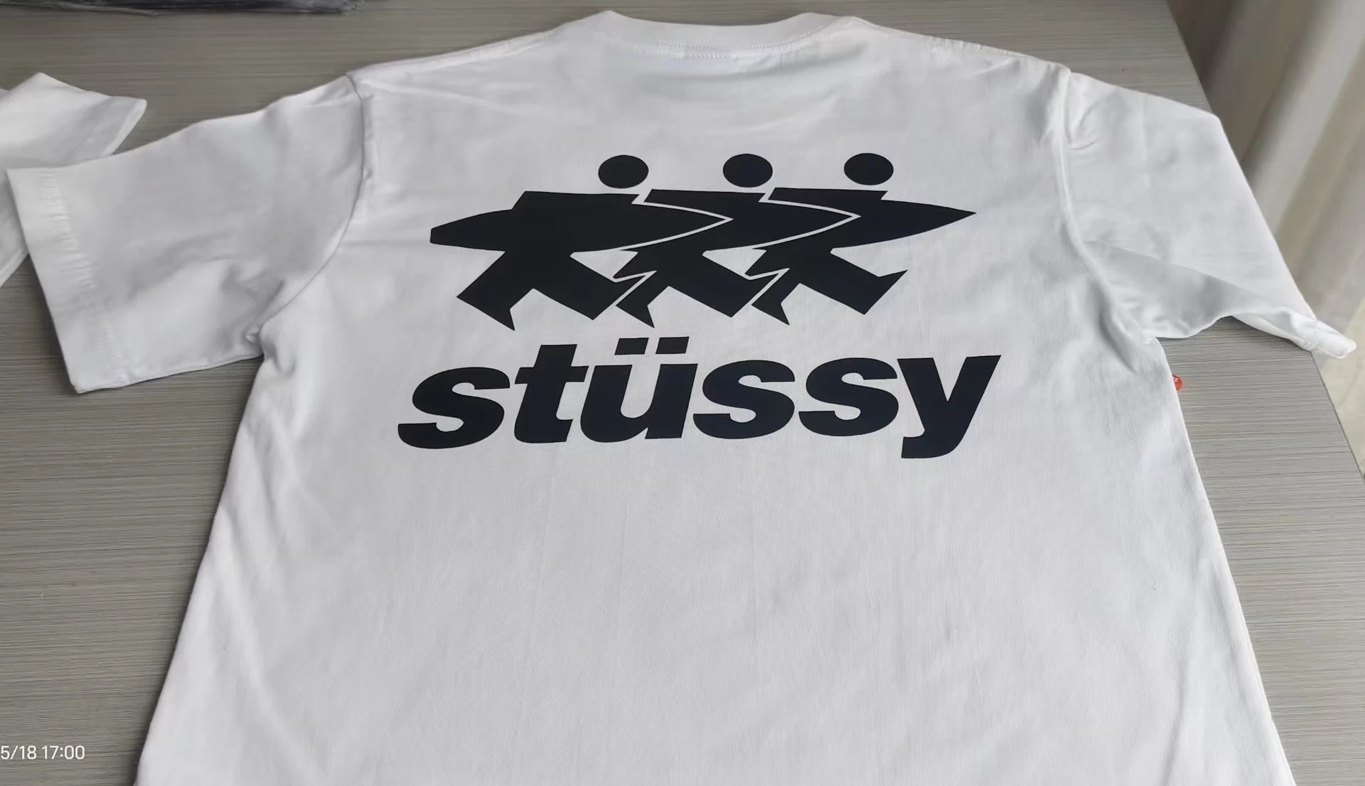 Stussy Skull Cyclist Graphic T-Shirt Black - 6