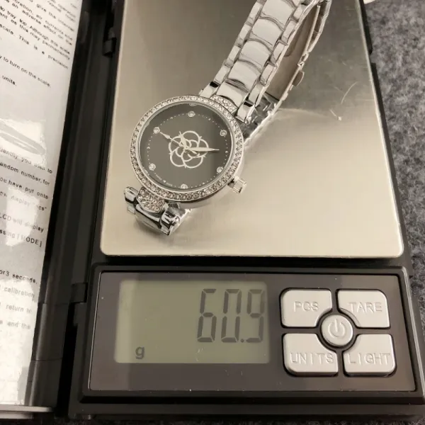 Chanel J12 Watch Black Dial Crystal-Embellished Steel Watch Watches - 16
