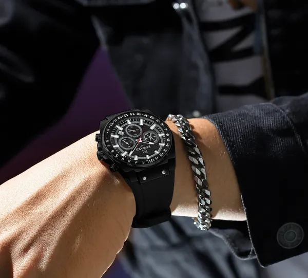 Design Reward VIP Chronograph White Gold Watch Watches - 18