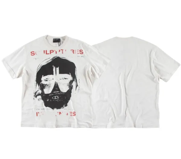 Design Sculptures Graphic Print T-Shirt White - 1