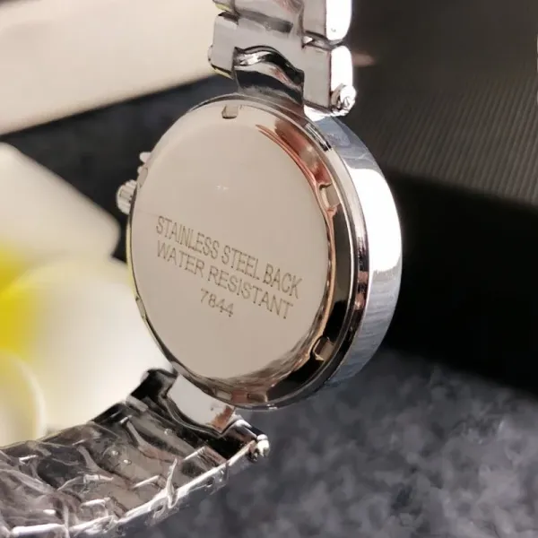 Chanel J12 Watch Black Dial Crystal-Embellished Steel Watch Watches - 13