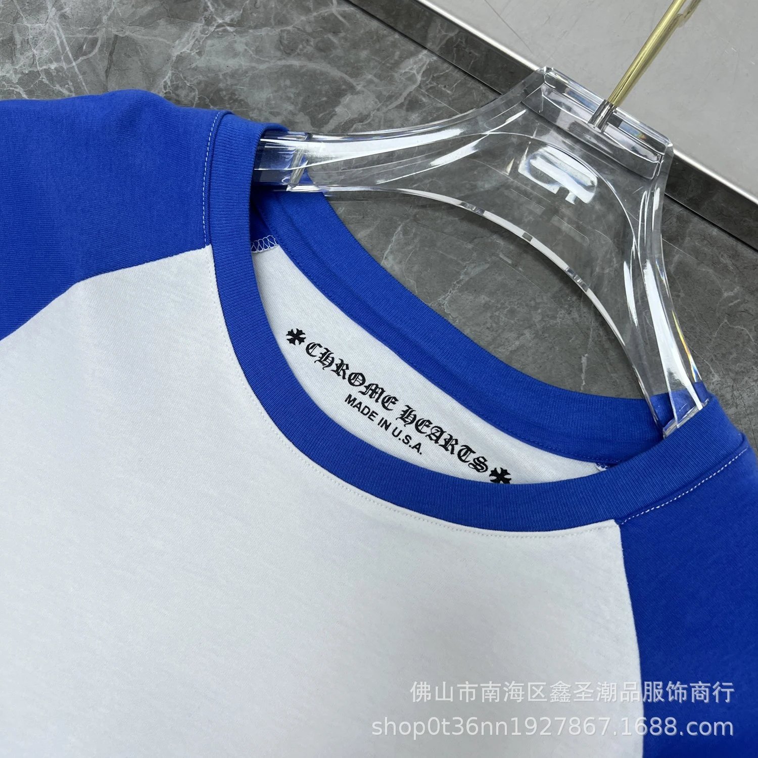 Chrome Hearts Cross Embroidery Long Sleeve Tee Black T-Shirts - 5
