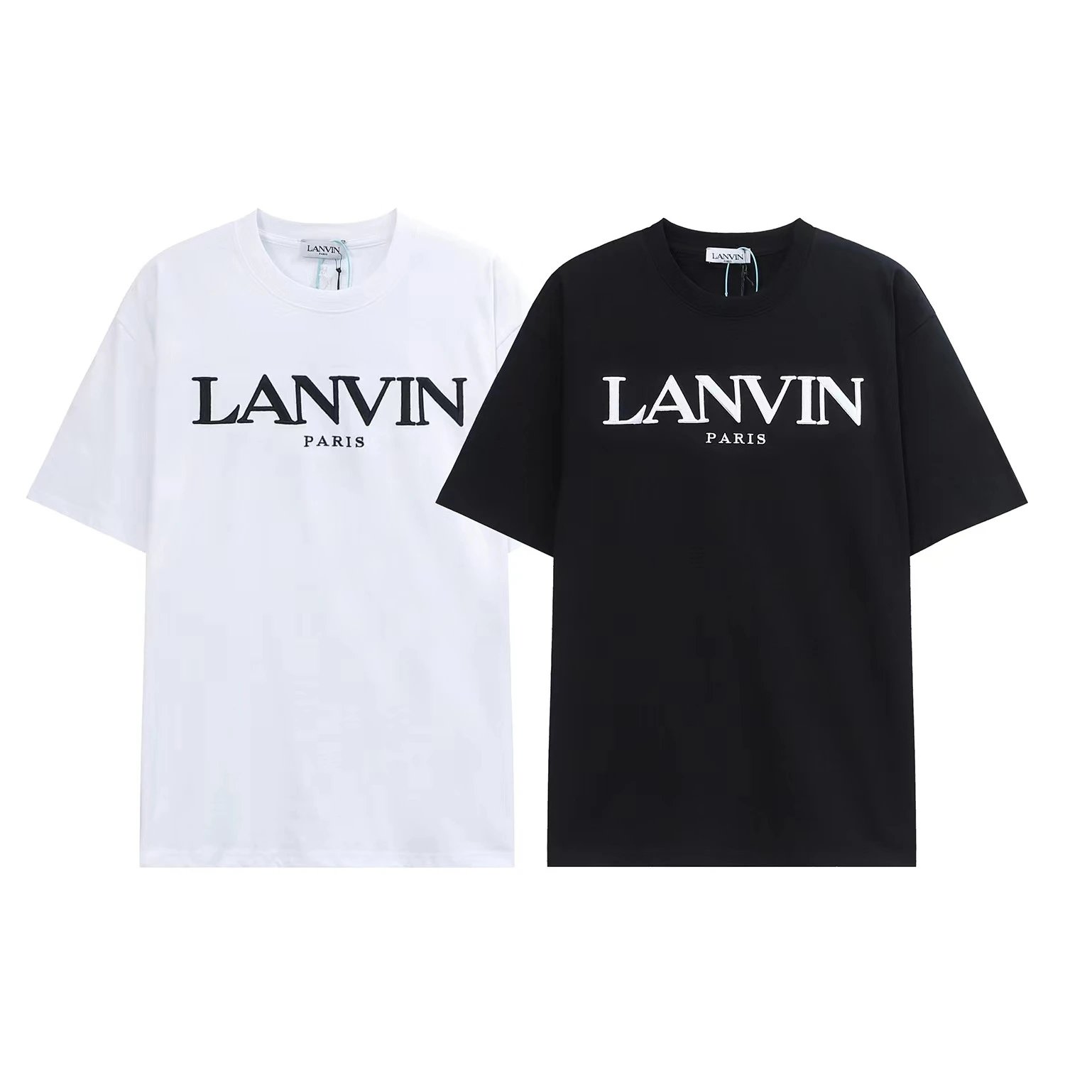 Lanvin x Gallery Dept Art On Display Paint Splatter Beige T-Shirt - 28