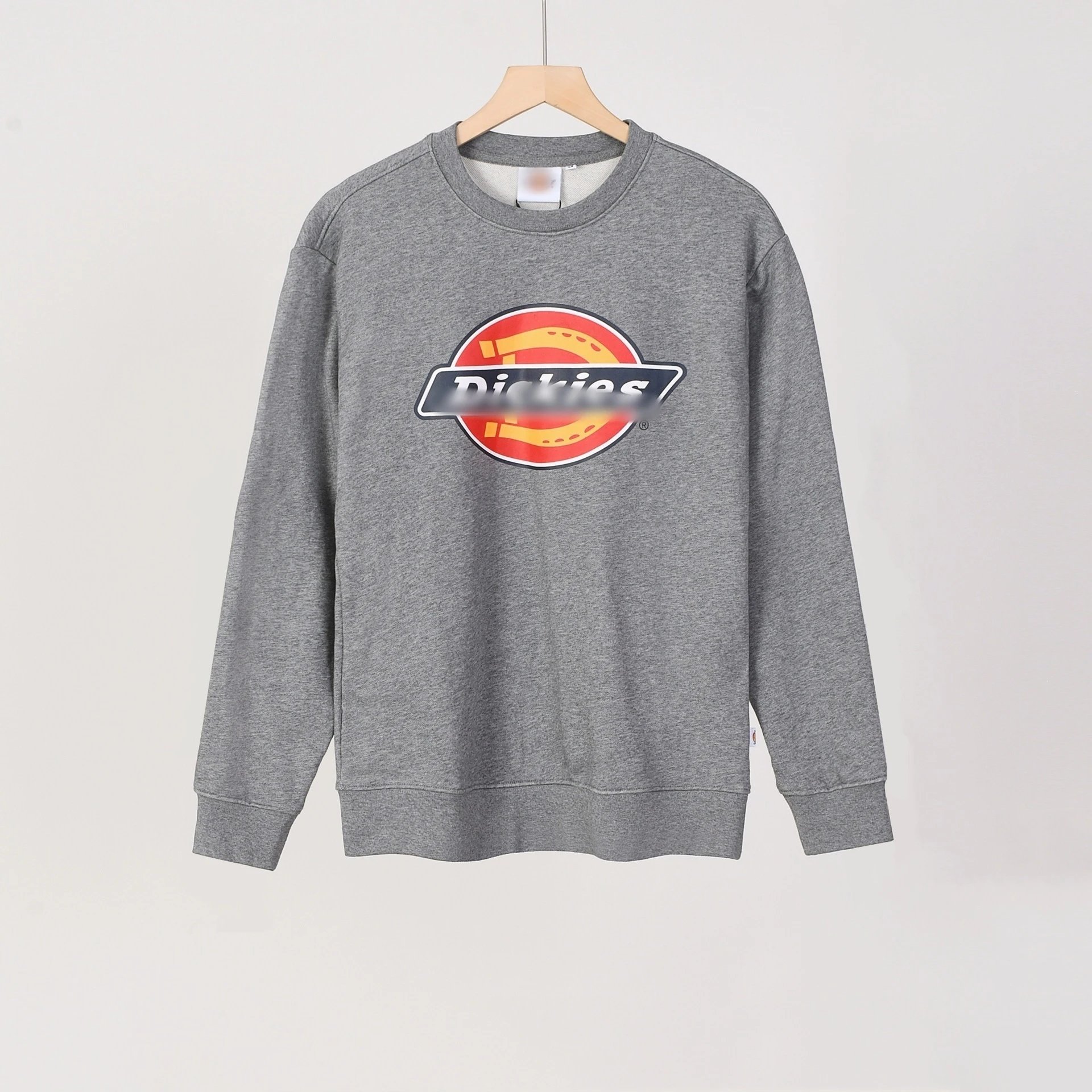 Dickies Logo Graphic Crewneck Sweatshirt Gray Hoodie