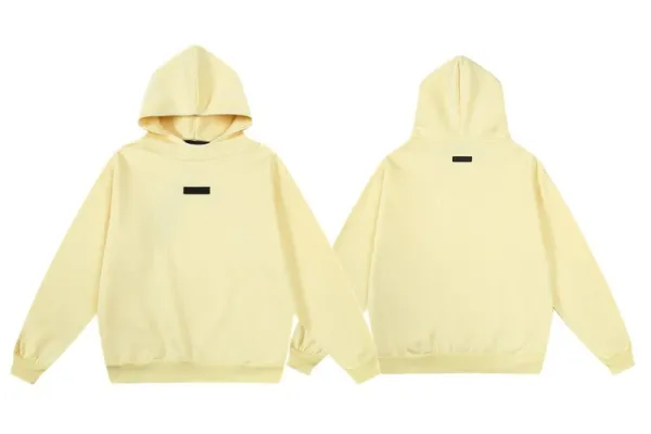 Off-White Industrial Belt Sweatshirt Pale Yellow Hoodie - 35