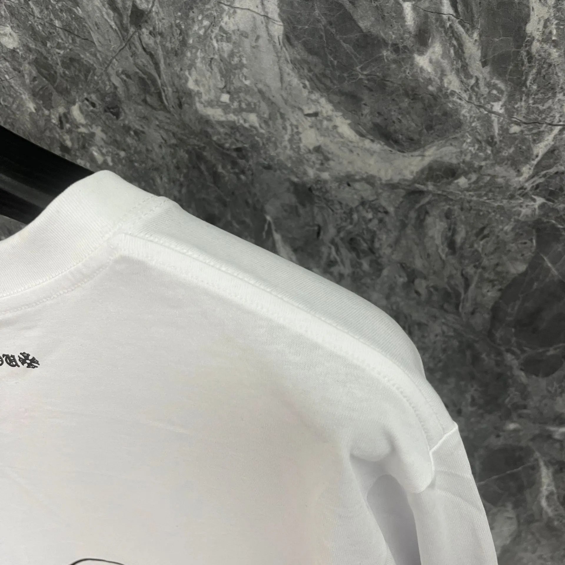 Chrome Hearts Hollywood Long Sleeve T-Shirt Black and White - 14