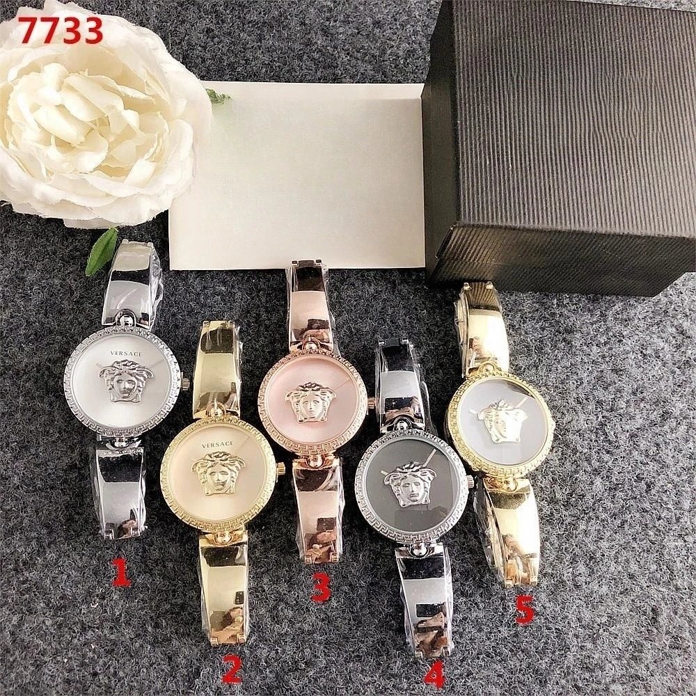 Versace Medusa Head Silver Dial Watch Watches - 11