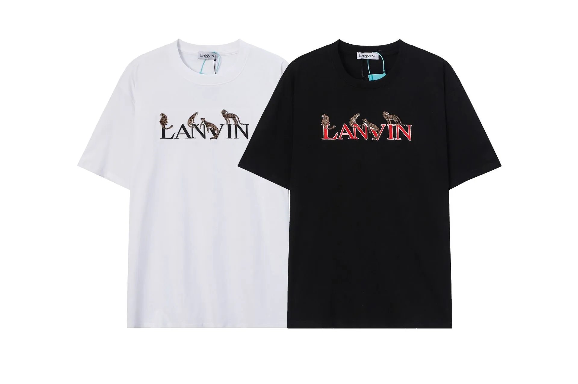 Lanvin x Gallery Dept Art On Display Paint Splatter Beige T-Shirt - 44