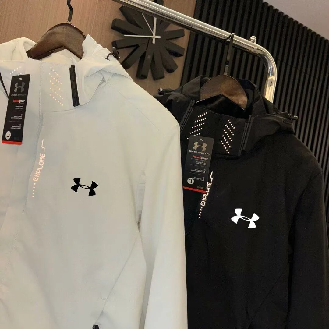 Under Armour Gray Outerwear.jacket - 4