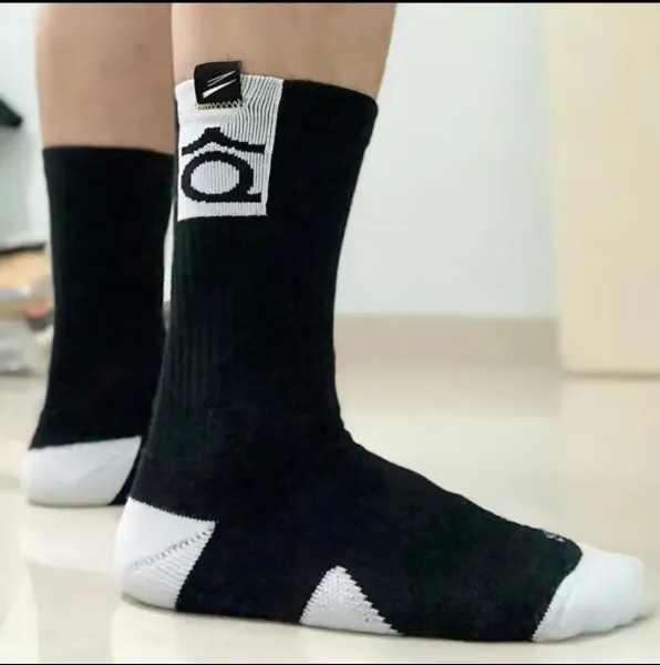 Nike Elite Crew Socks Black / White - 12