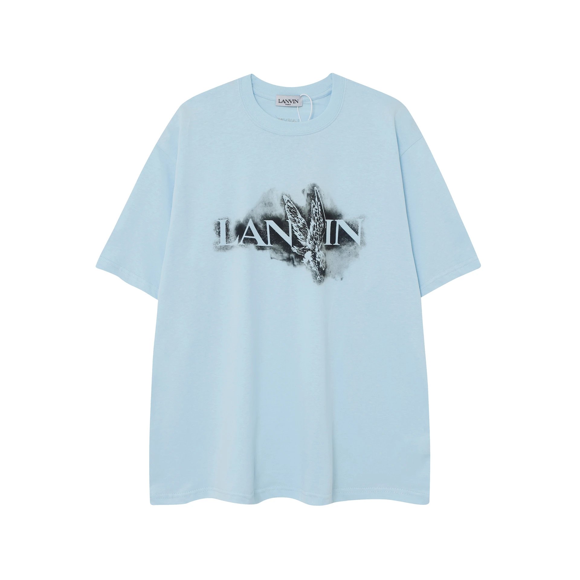Lanvin x Gallery Dept Art On Display Paint Splatter Beige T-Shirt - 6